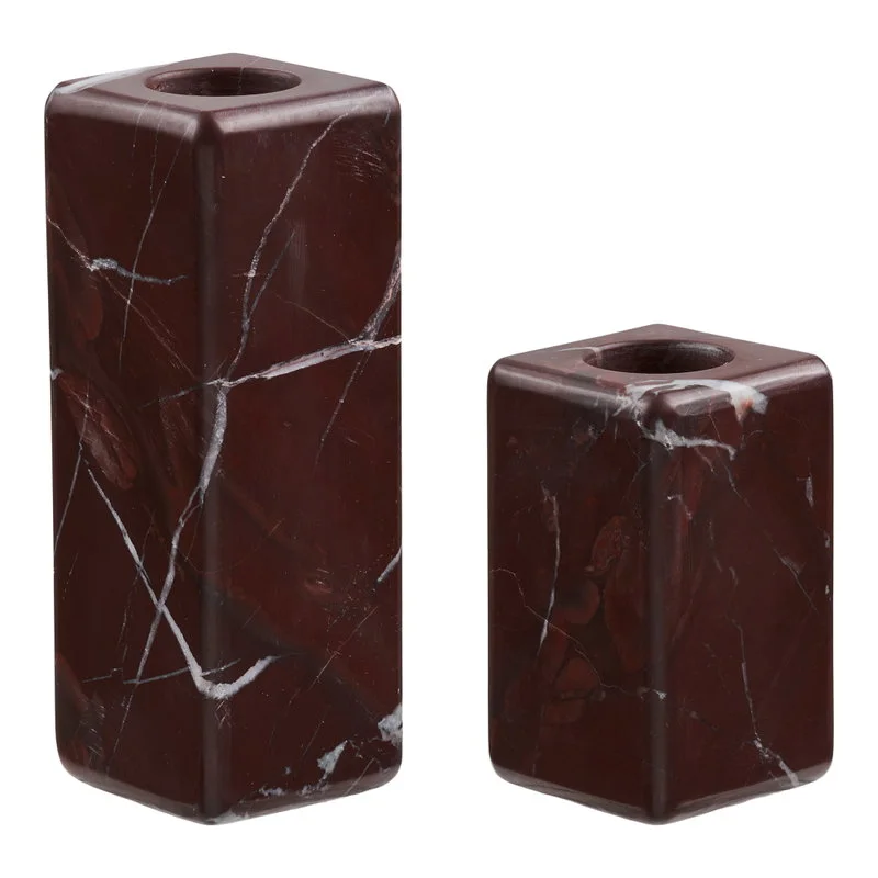 Bougeoirs Léonce (lot de 2)