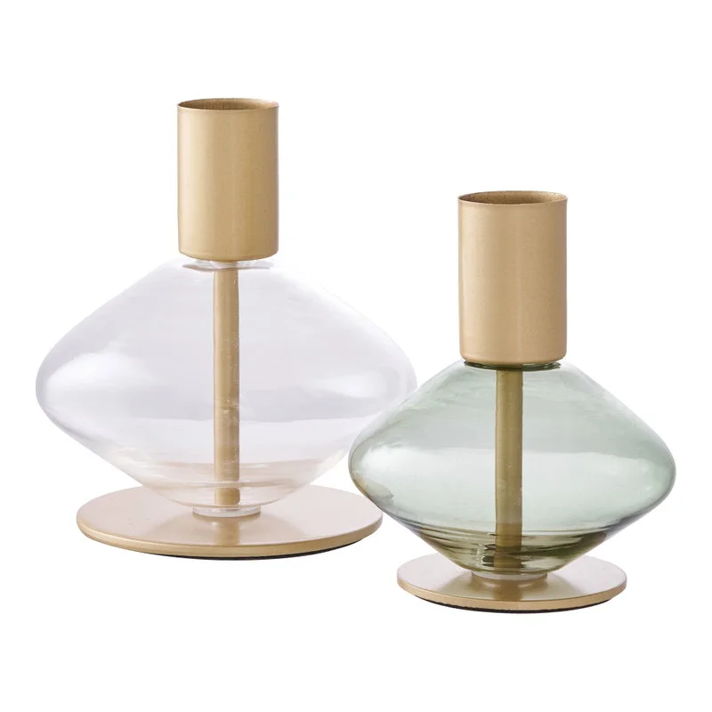 Bougeoirs Siméon (lot de 2)