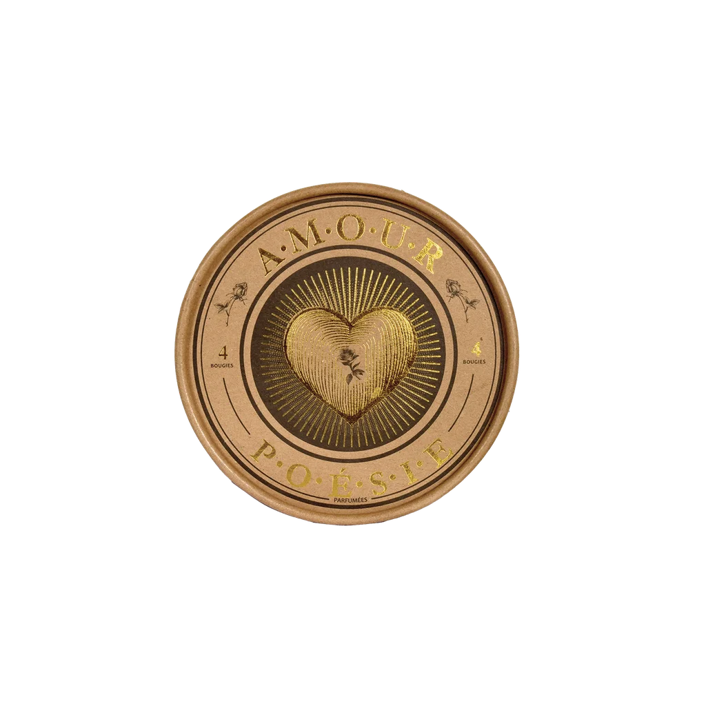 Coffret de bougies Valentin
